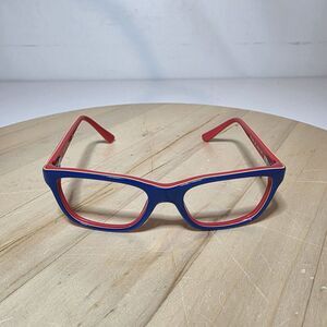 Ray Ban Kids/Toddler Eye Glass Frames No Lense Red Blue RB 1536 3601 48□16 130